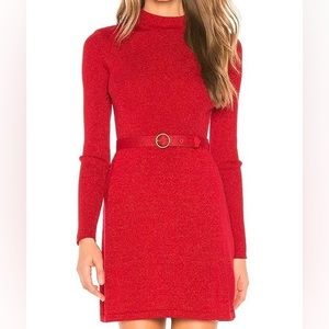 Free People French Girl Mini Sweater Dress
